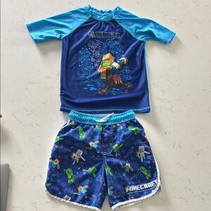 Kids MineCraft Swim Set